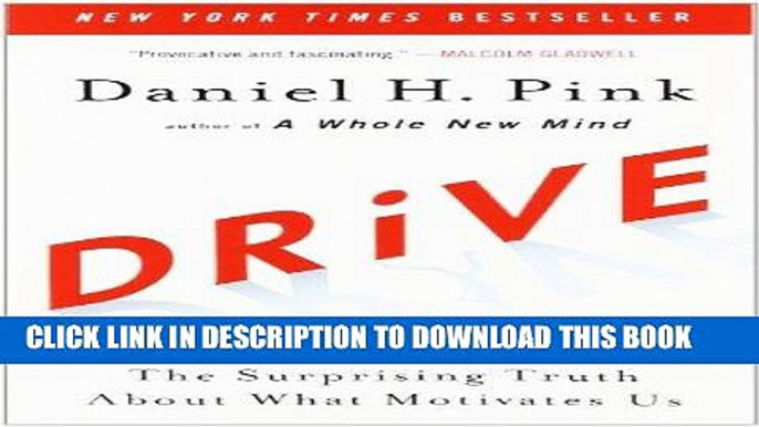 Best Seller Drive: The Surprising Truth About What Motivates Us Free Read