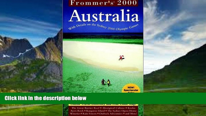 Best Buy Deals  Frommer s Australia 2000 (Country Annual)  Full Ebooks Most Wanted