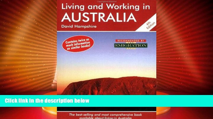 Deals in Books  Living and Working in Australia: A Survival Handbook (Living   Working in