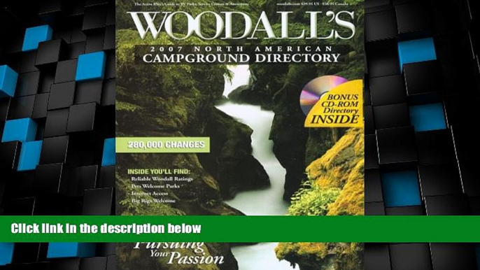 Deals in Books  Woodall s North American Campground Directory with CD, 2007 (Woodall s Campground