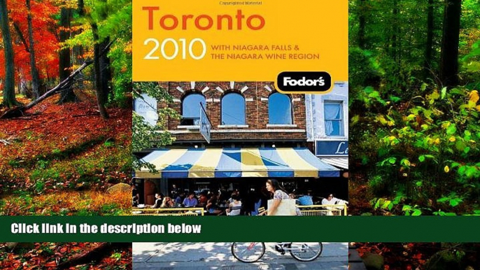 Best Deals Ebook  Fodor s Toronto 2010: with Niagara Falls   the Niagara Wine Region (Travel