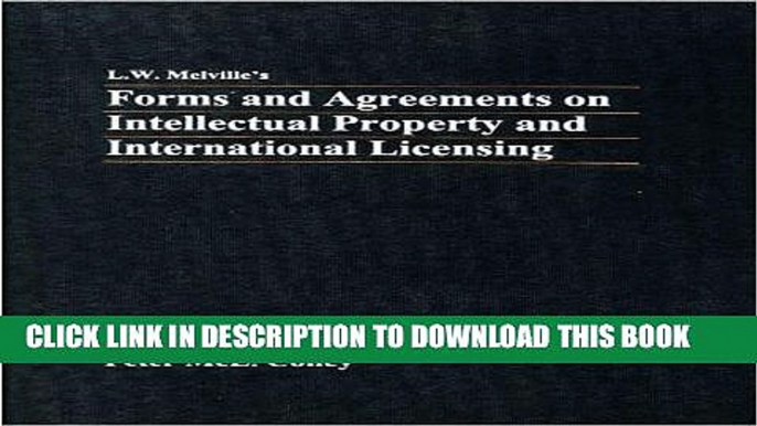 [PDF] FREE Melville: Forms and Agreements on Intellectual Property and International Licensing