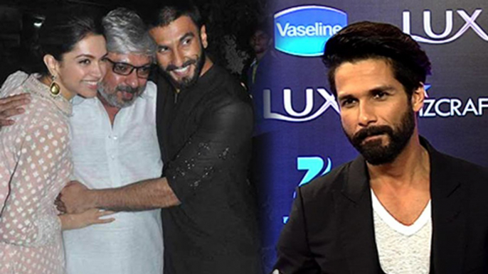 Shahid Kapoor Shares Exciting Details On Padmavati  Ranveer Singh, Shahid Kapoor, Deepika Padukone