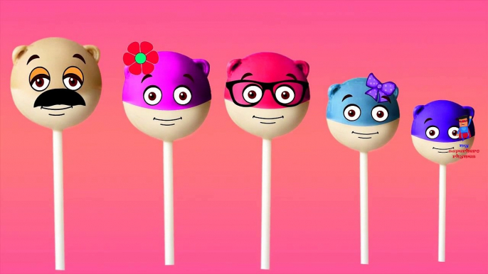 Lollipop Candy Finger Family Nursery Rhymes for Children | Cartoon 3D Animation Song for Kids