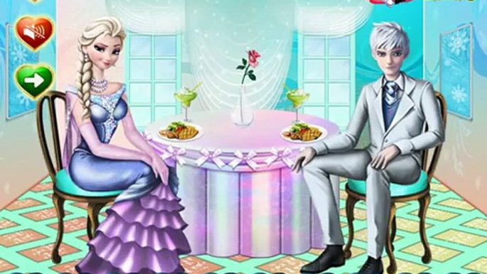 Disney Princess Frozen Perfect Date Elsa And Jack Frost - Games for girls