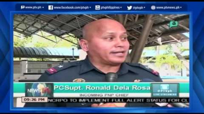 [NewsLife] Dela Rosa: Threats will not stop intensified campaign vs. illegal drugs [06|08|16]