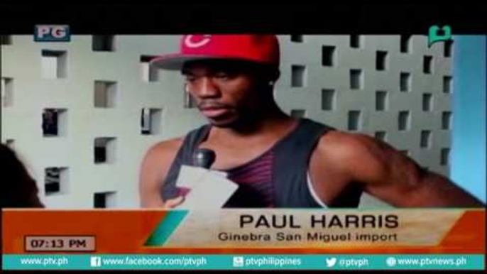 [PTVSports] Ginebra import Paul Harris excited nang magbalik sa PBA [06|21|16]