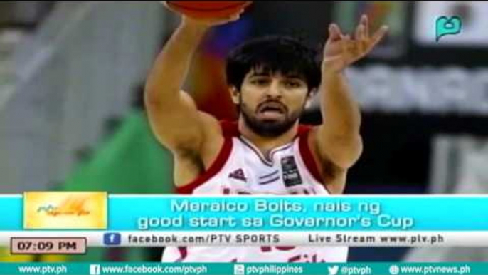 [PTVSports] Meralco Bolts, nais ng goos start sa Governor's Cup [07|15|16]