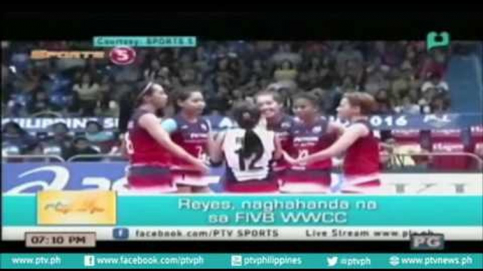 [PTVSports] Reyes, naghahanda na sa FIVB WWCC [07|28|16]