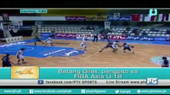 [PTVSports] Batang Gilas, pang-pito sa Asia U-13 [08|01|16]