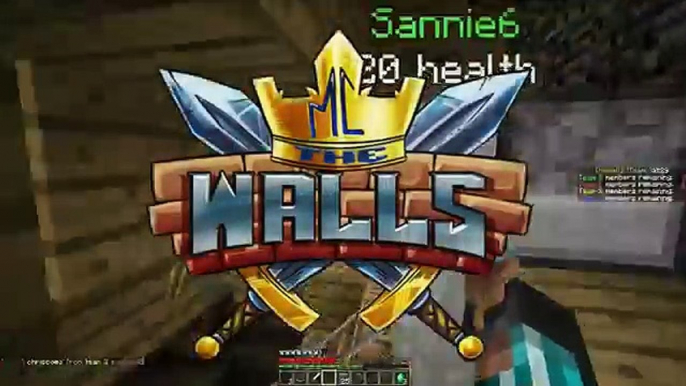 Minecraft Walls - Battle 1 - Beginners Luck