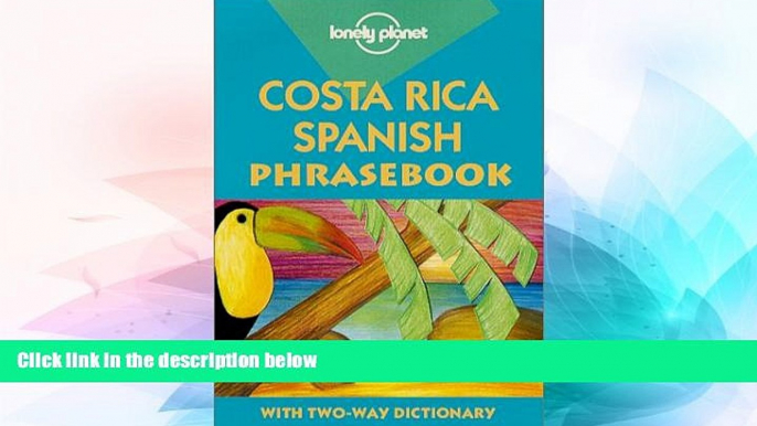 Ebook deals  Lonely Planet Costa Rica Spanish Phrasebook (Lonely Planet Phrasebook: India)