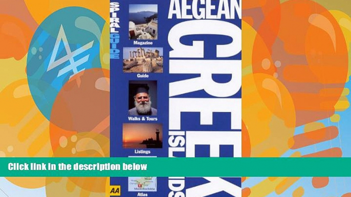 Best Buy Deals  Aegean Greek Islands (AA Spiral Guides)  Full Ebooks Most Wanted