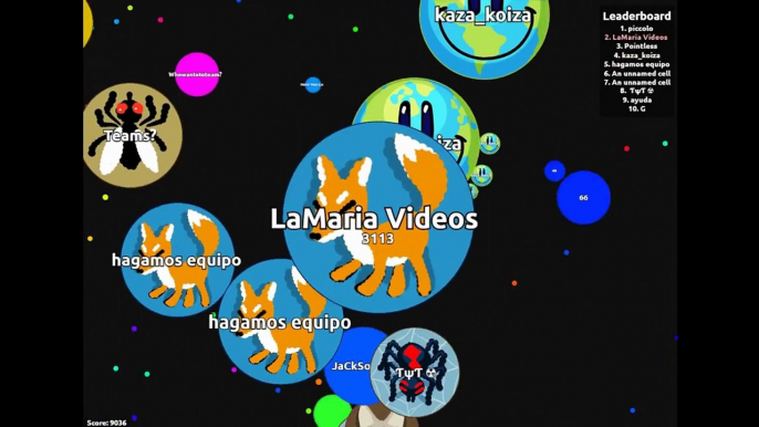 Agar.io (LaMaria Videos) Part 1