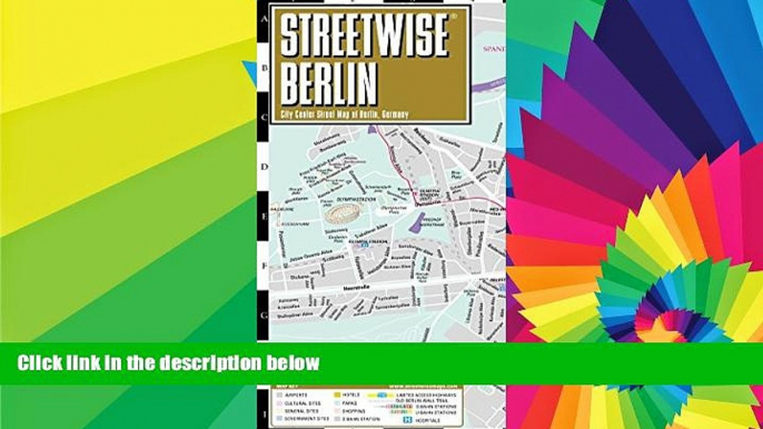 Ebook Best Deals  Streetwise Berlin Map - Laminated City Center Street Map of Berlin, Germany -