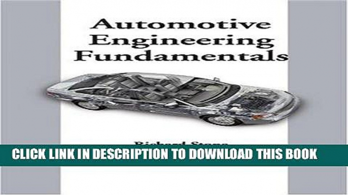 Ebook Automotive Engineering Fundamentals Free Read