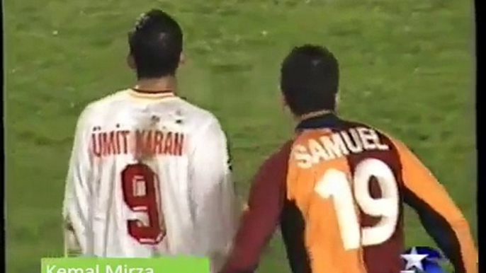 20.11.2001 - 2001-2002 UEFA Champions League 2nd Group Round Group B Matchday 1 Galatasaray 1-1 AS Roma