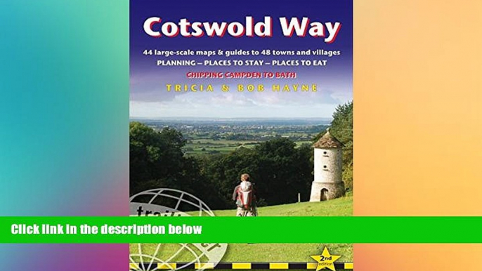 Must Have  Cotswold Way, 2nd: British Walking Guide with 44 large-scale walking maps, places to