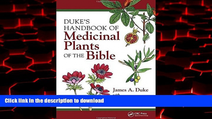 Buy books  Duke s Handbook of Medicinal Plants of the Bible online for ipad