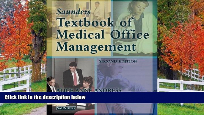 Read Saunders  Textbook of Medical Office Management, 2e FreeOnline Ebook