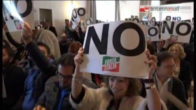 Tg Antenna Sud - Forza Italia in campo a Bari per il "no" al referendum