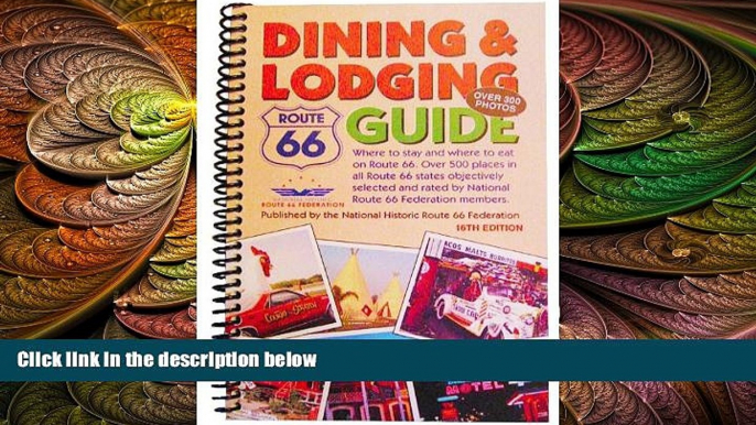 Buy NOW  Route 66 Dining   Lodging Guide - 16th Edition [Spiral-Bound]  Premium Ebooks Best Seller