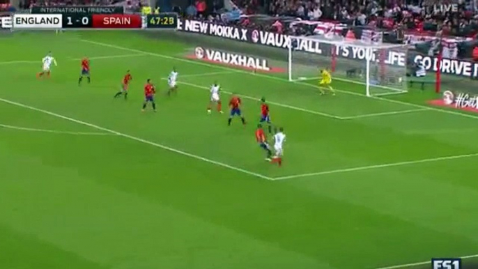 Jamie Vardy Goal 2-0 HD England vs Spain 15.11.2016