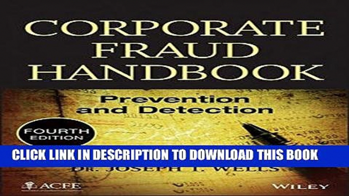 Ebook Corporate Fraud Handbook: Prevention and Detection Free Read