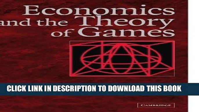 Best Seller Economics and the Theory of Games Free Read