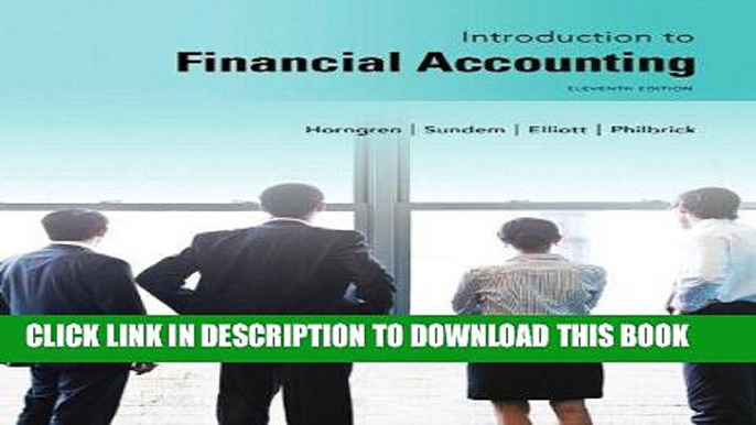 Ebook Introduction to Financial Accounting (11th Edition) Free Read