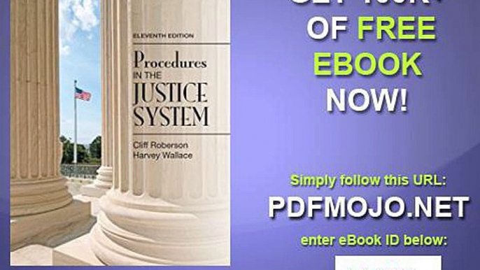Procedures in the Justice System (11th Edition)