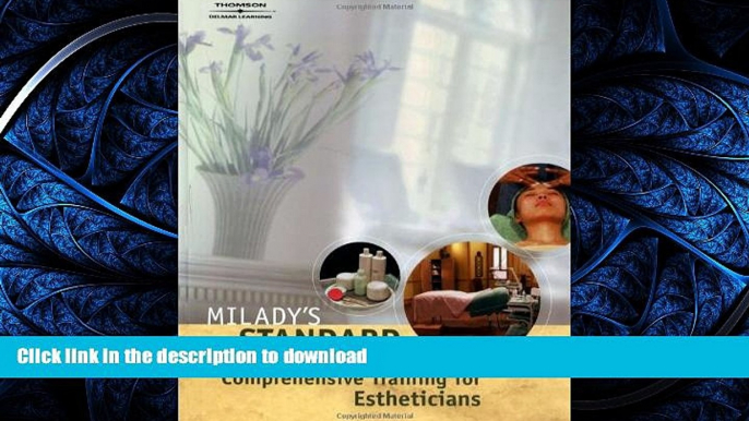 READ  Milady s Standard Comprehensive Training for Estheticians  BOOK ONLINE