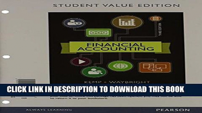 Ebook Financial Accounting, Student Value Edition Plus NEW MyAccountingLab with Pearson eText --