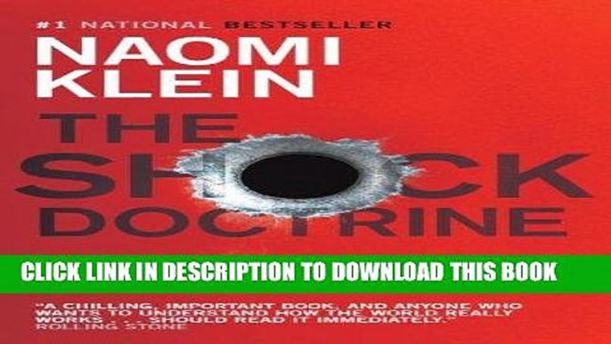 [PDF] The Shock Doctrine: The Rise of Disaster Capitalism Full Online