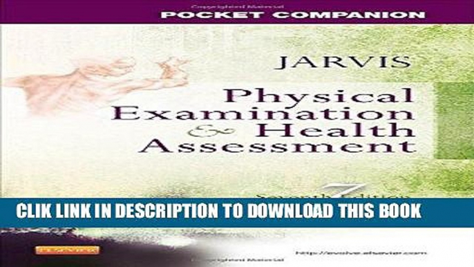 [PDF] Pocket Companion for Physical Examination and Health Assessment, 7e Full Online