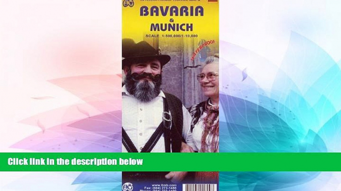 Must Have  1. Bavaria and Munich/Munchen Travel Ref Map 1: 500K/10K (International Travel Maps)