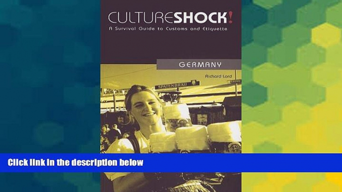 Ebook Best Deals  Culture Shock! Germany: A Survival Guide to Customs and Etiquette (Culture