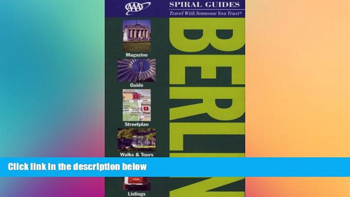 Ebook deals  AAA Spiral Berlin (AAA Spiral Guides: Berlin)  Buy Now