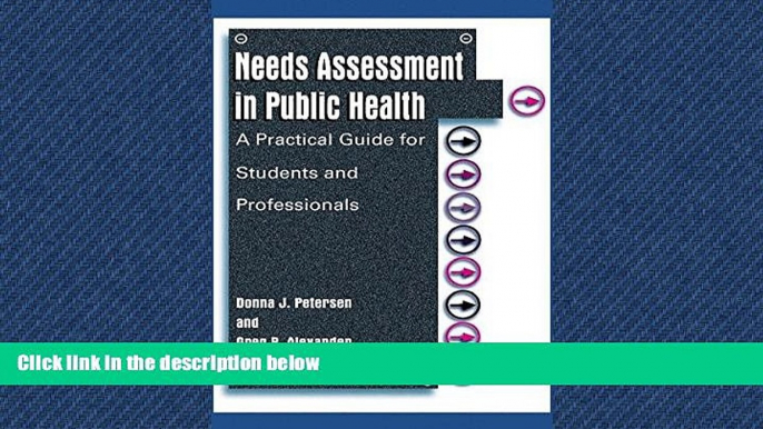 Read Needs Assessment in Public Health: A Practical Guide for Students and Professionals