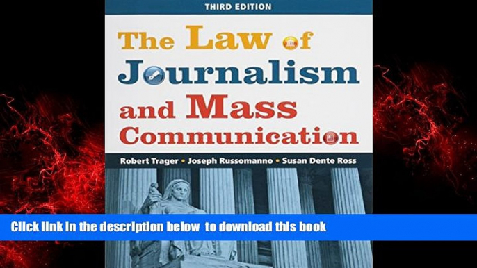 Best book  The Law of Journalism and Mass Communication online