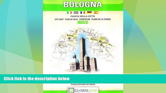 Big Deals  Bologna: City Map (English, Spanish, French, Italian and German Edition)  Best Seller