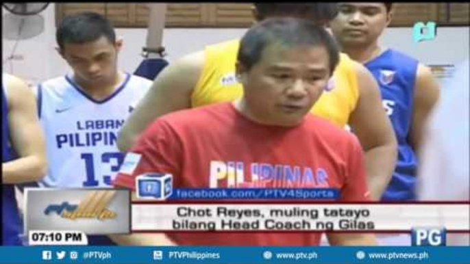 Chot Reyes, muling tatayo bilang Head Coach ng Gilas