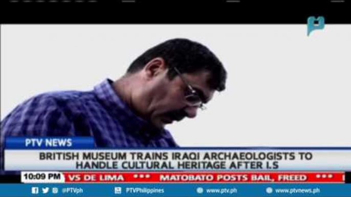 British Museum trains Iraqi archaeologists to handle cultural heritage after I.S