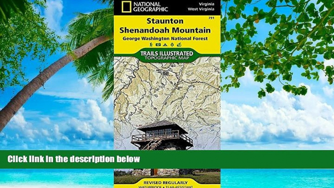 Big Sales  Staunton/Shenandoah Mountain, George Washington National Forest Hiking Map  Premium