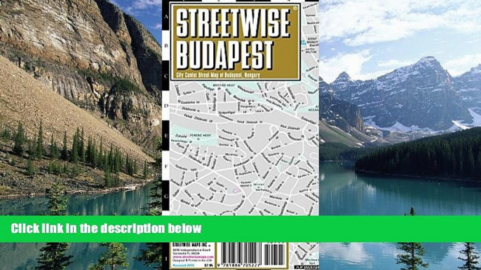 Buy NOW  Streetwise Budapest Map - Laminated City Center Street Map of Budapest, Hungary - Folding