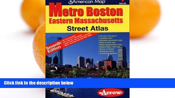 Buy NOW  Metro Boston: Eastern Massachusetts - Street Atlas  Premium Ebooks Best Seller in USA