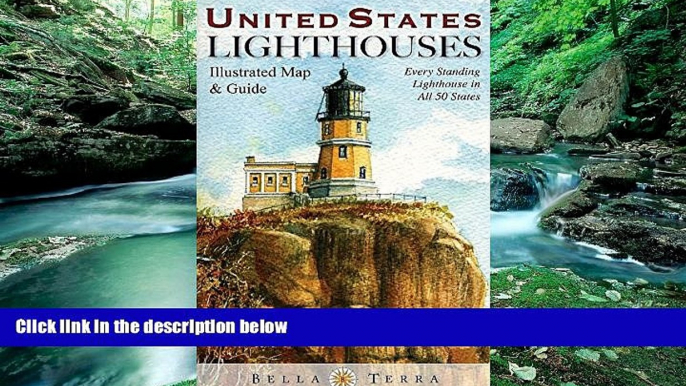 Big Sales  United States Lighthouses: Illustrated Map   Guide  Premium Ebooks Online Ebooks