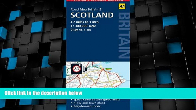 Big Deals  AA Road Map Britain: Scotland (Aa Road Map Britain Series)  Best Seller Books Best Seller