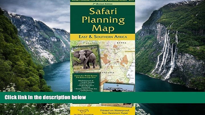 Buy NOW  Safari Planning Map to East and Southern Africa  Premium Ebooks Online Ebooks