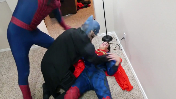 Zombie Spiderman vs Zombie Batman vs Zombie Superman Real Life Zombie Battle Superhero Movie